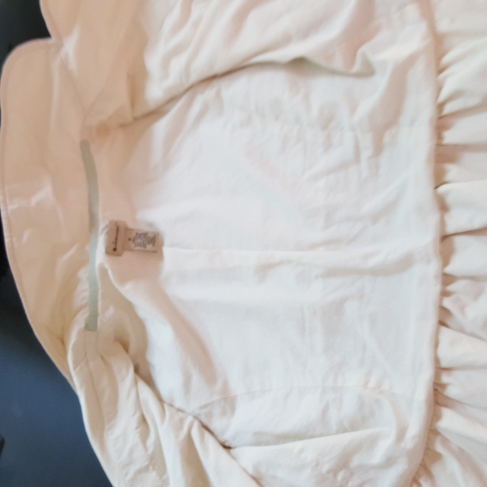 Anthropologie vintage beige size 8r jacket (green thteads) - Picture 8 of 10